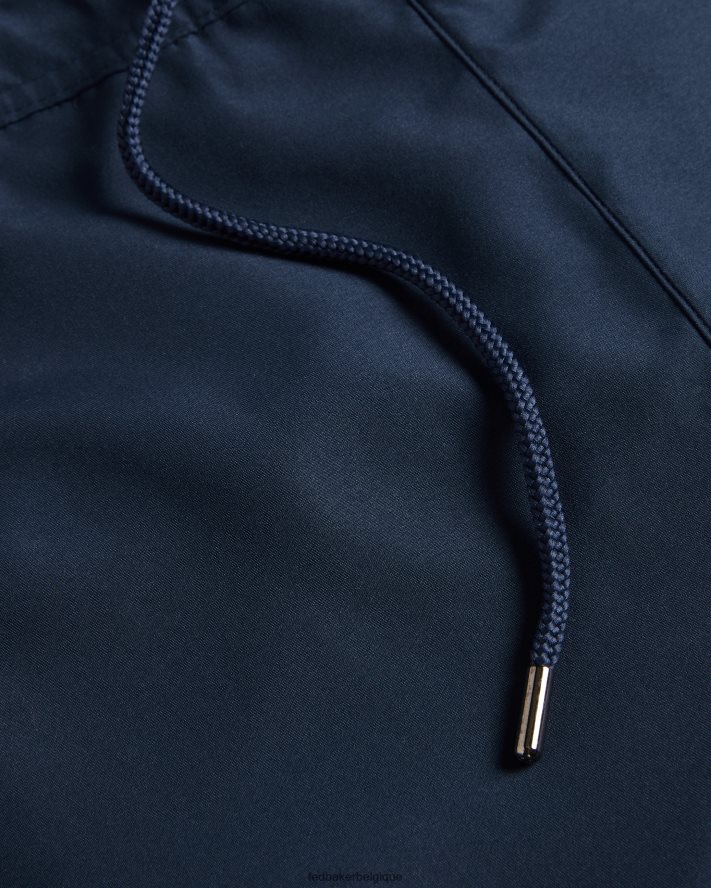 être Ted Baker Hommes short de bain uni Hiltree marine FR8J421317 vêtements