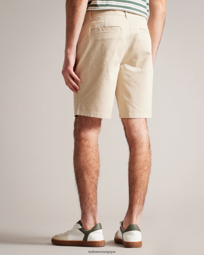 être Ted Baker Hommes gomer short géométrique coupe classique naturel FR8J421452 vêtements