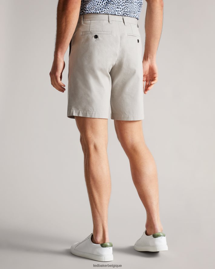 être Ted Baker Hommes short chino ashfrd gris clair FR8J421343 vêtements