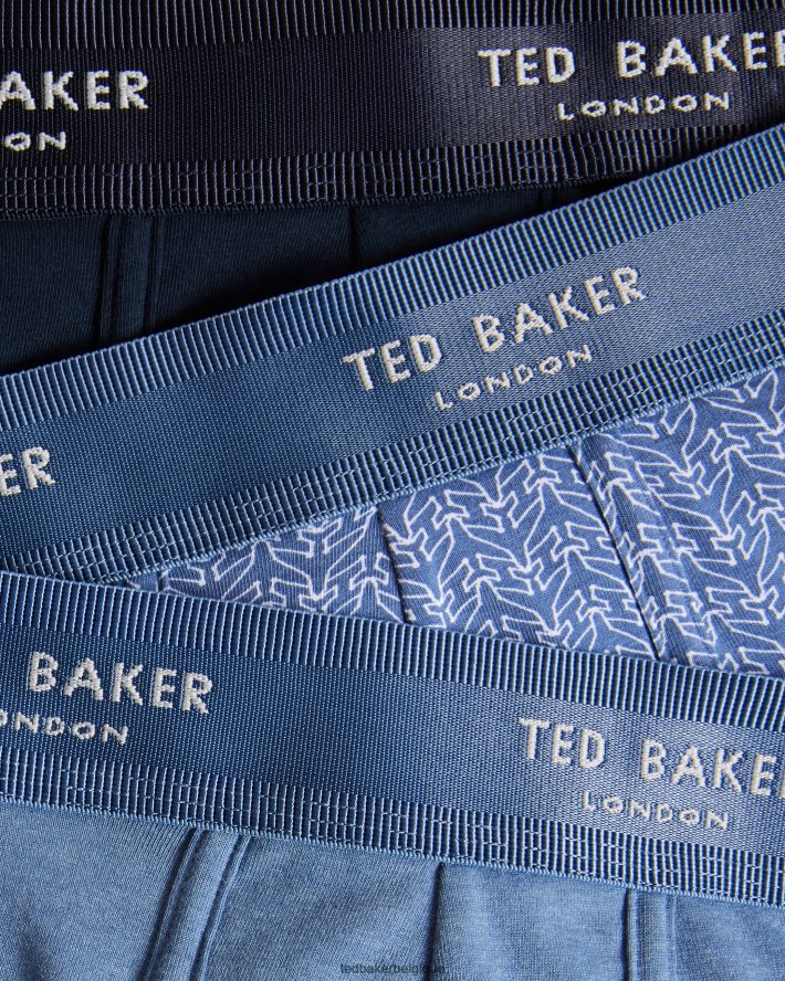 être Ted Baker Hommes Kais, lot de 3 boxers assortis assorti FR8J421506 vêtements
