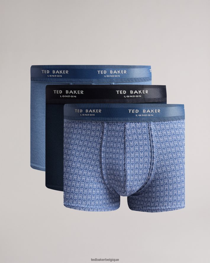 être Ted Baker Hommes Kais, lot de 3 boxers assortis assorti FR8J421506 vêtements