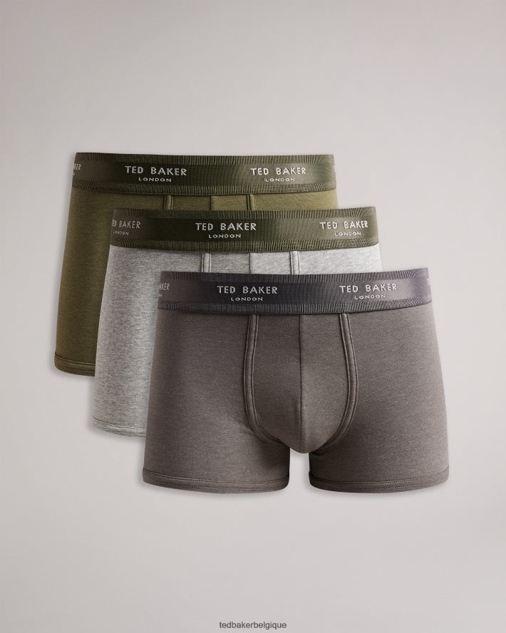 être Ted Baker Hommes lot de 3 boxers assortis marceau assorti FR8J421525 vêtements