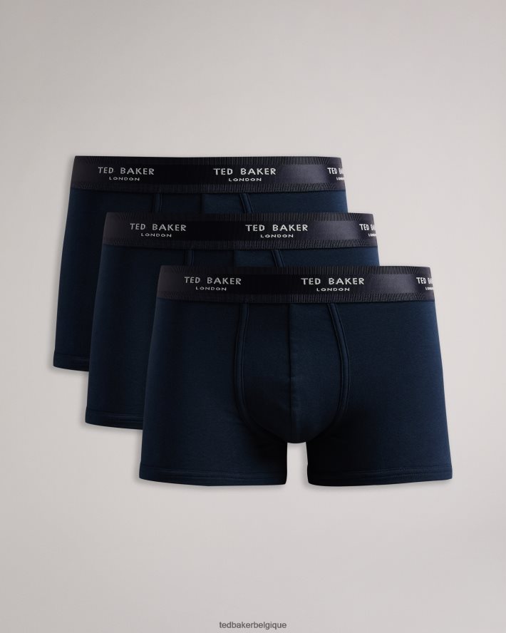 être Ted Baker Hommes noe, lot de 3 boxers marine FR8J421542 vêtements