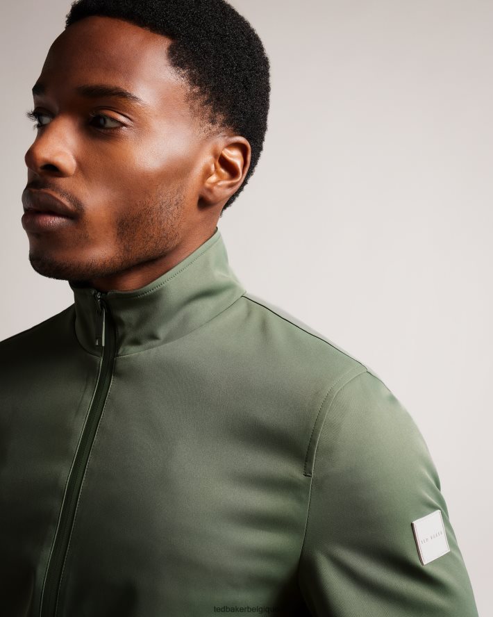 être Ted Baker Hommes blouson aviateur en nylon arzona kaki FR8J421508 vêtements