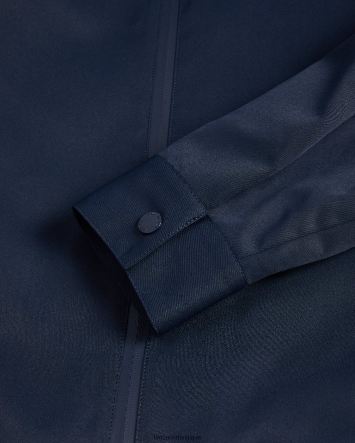 être Ted Baker Hommes blouson aviateur en nylon arzona marine FR8J421366 vêtements