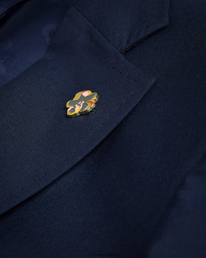 être Ted Baker Hommes jvjktbl - veste de costume slim brt-bleu FR8J421353 vêtements