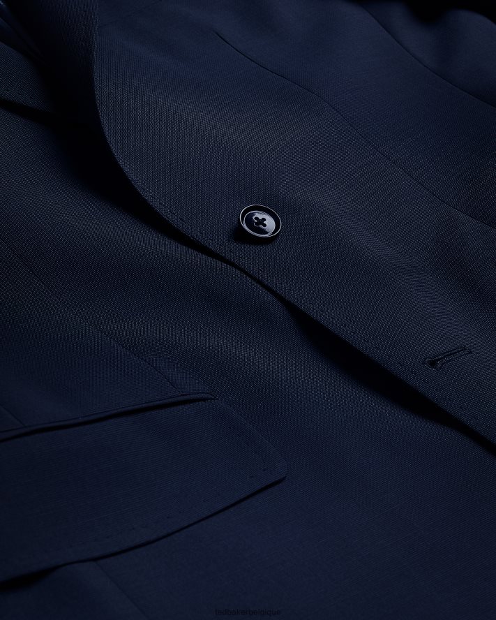 être Ted Baker Hommes jvjktbl - veste de costume slim brt-bleu FR8J421353 vêtements