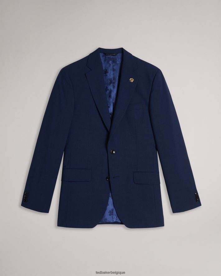 être Ted Baker Hommes jvjktbl - veste de costume slim brt-bleu FR8J421353 vêtements
