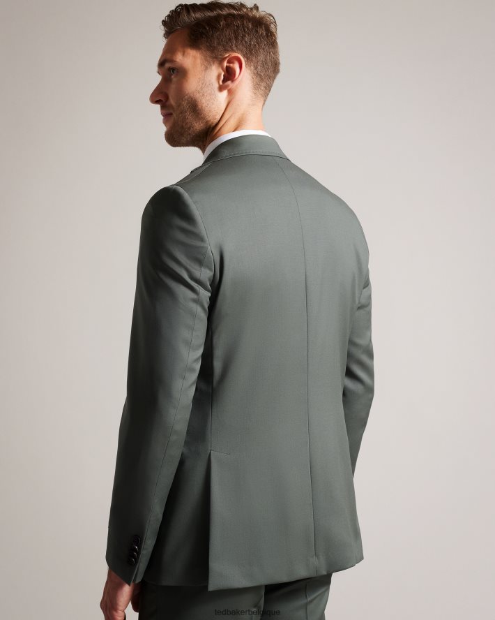 être Ted Baker Hommes lappej veste de costume en pure laine vert FR8J421387 vêtements