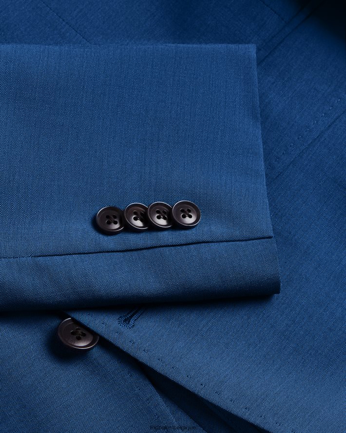 être Ted Baker Hommes siouxj veste de costume en peau de requin bleu marine marine FR8J421431 vêtements