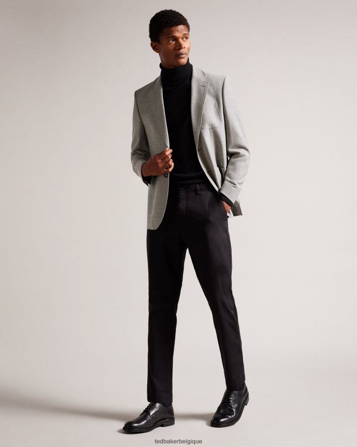 être Ted Baker Hommes veste à chevrons Luccaj gris FR8J421405 vêtements