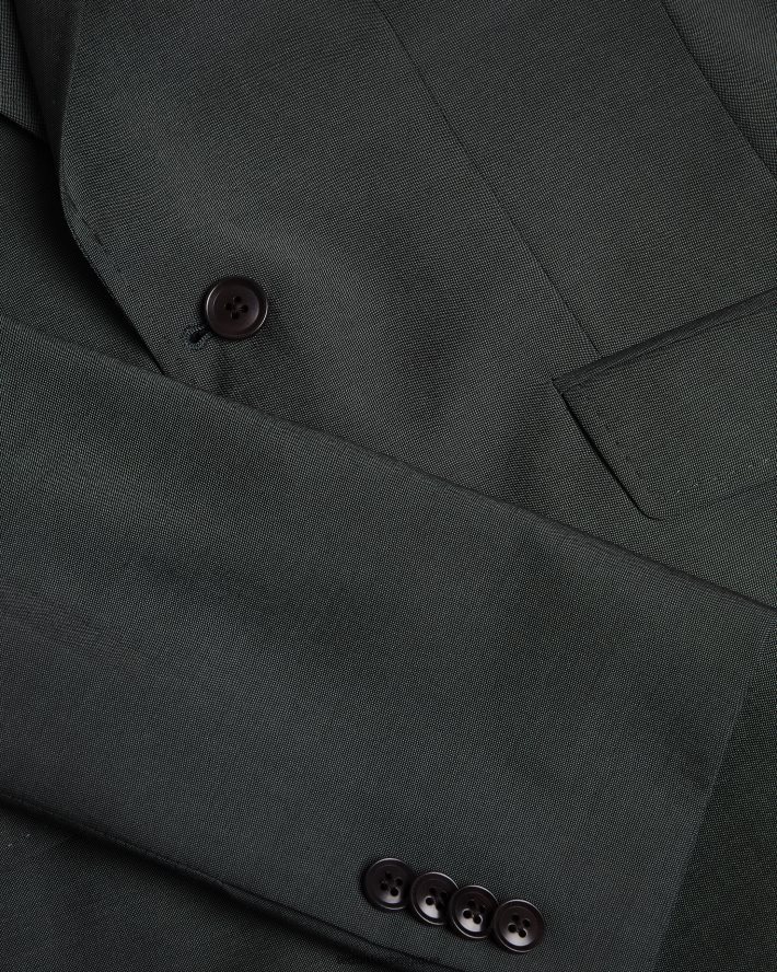 être Ted Baker Hommes veste de costume en peau de requin en pure laine richanj kaki FR8J421355 vêtements