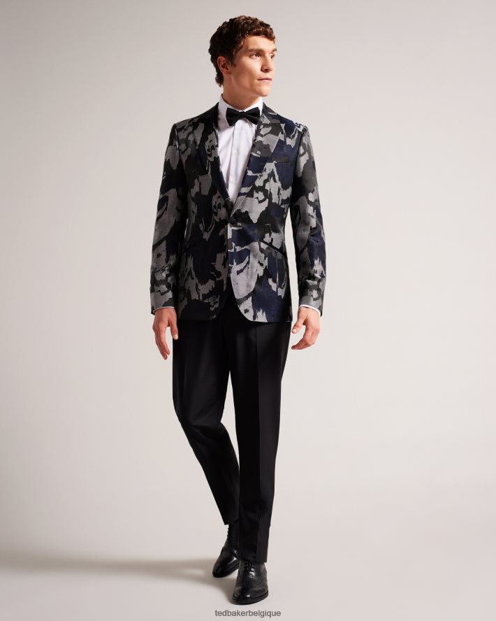 être Ted Baker Hommes veste de soirée à simple boutonnage Diegan noir FR8J421218 vêtements