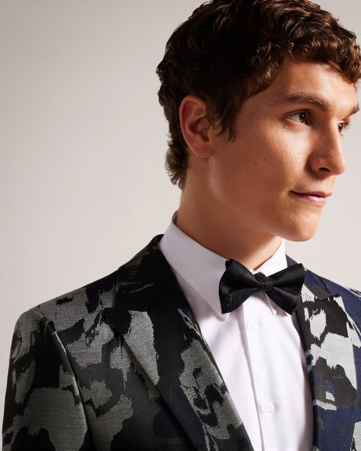 être Ted Baker Hommes veste de soirée à simple boutonnage Diegan noir FR8J421218 vêtements