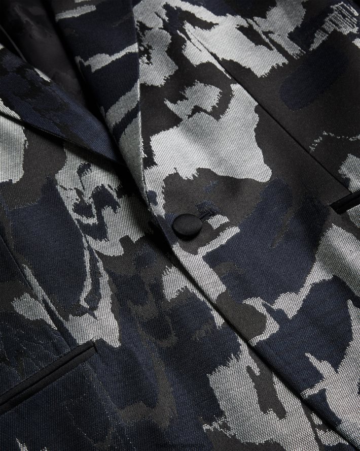 être Ted Baker Hommes veste de soirée à simple boutonnage Diegan noir FR8J421218 vêtements