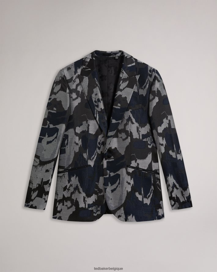 être Ted Baker Hommes veste de soirée à simple boutonnage Diegan noir FR8J421218 vêtements